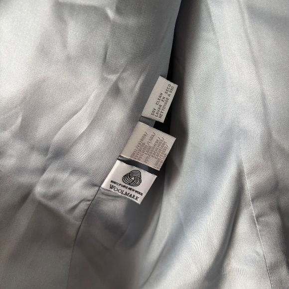 Jones New York Women's Blazer Zip Front Wool Cashmere Blend - Picture 4 of 4